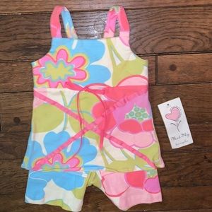 New 2pc set tank and shorts